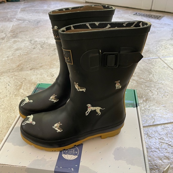 Joules womens Molly Welly Rain Boot - Picture 7 of 7